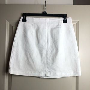 White Forever 21 Skirt